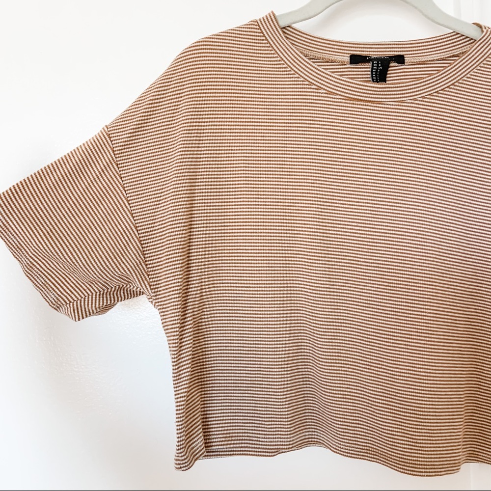 FOREVER 21 striped shirt